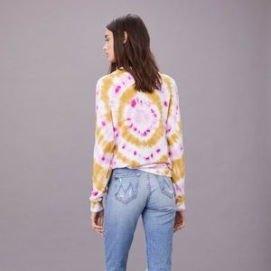 LNA tie dye Dolman sweatshirt